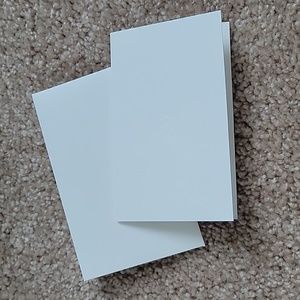 Set of 5 Chanel Notecards and Envelops